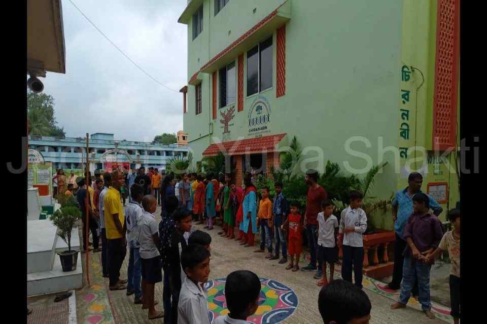 Raksha Bandhan with children of Chiranabin observation home 2022