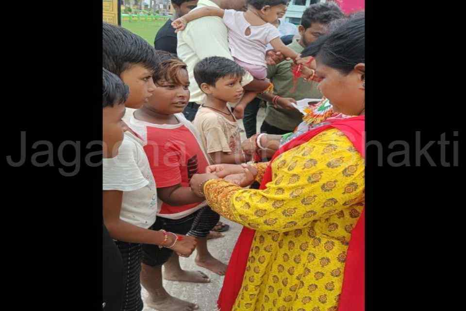 Raksha Bandhan with children of Chiranabin observation home 2022