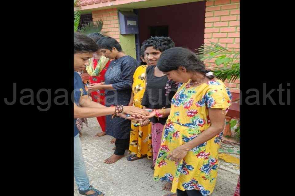 Raksha Bandhan with children of Chiranabin observation home 2022