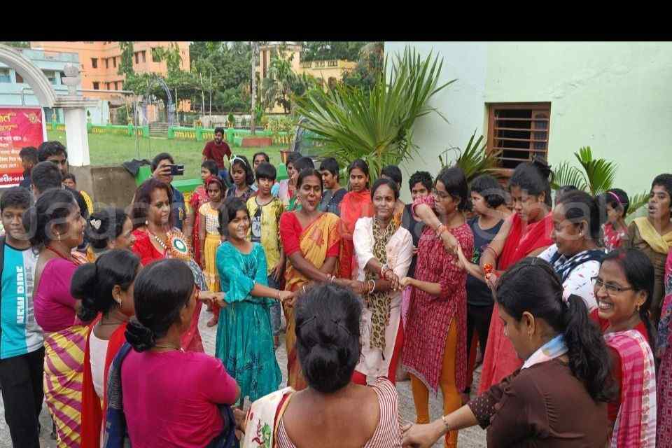 Raksha Bandhan with children of Chiranabin observation home 2022