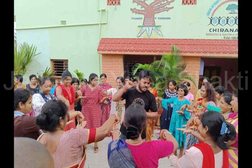 Raksha Bandhan with children of Chiranabin observation home 2022