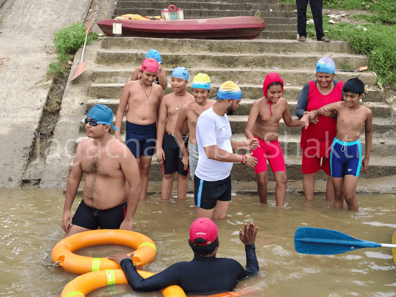 Damodar River Open Water Swimming 10 Kilometer
