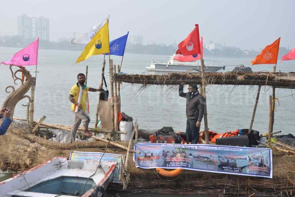 India first time Haystick Boat Expedition Berhampore to Kolkata 2020