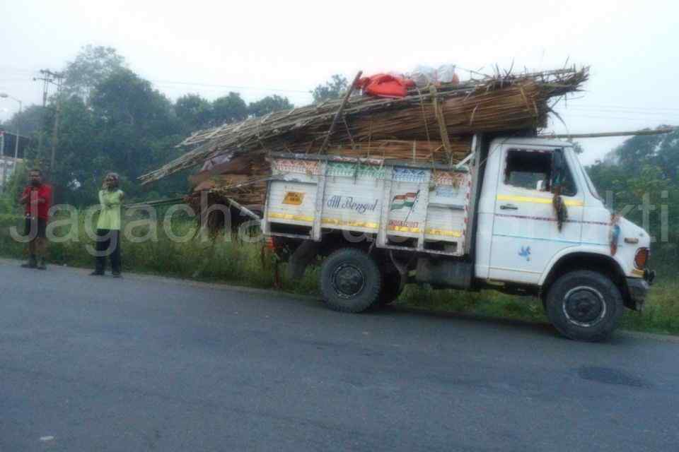 India first time Hogla Leaves Boat Expedition Hazarduary to Kolkata - 2017