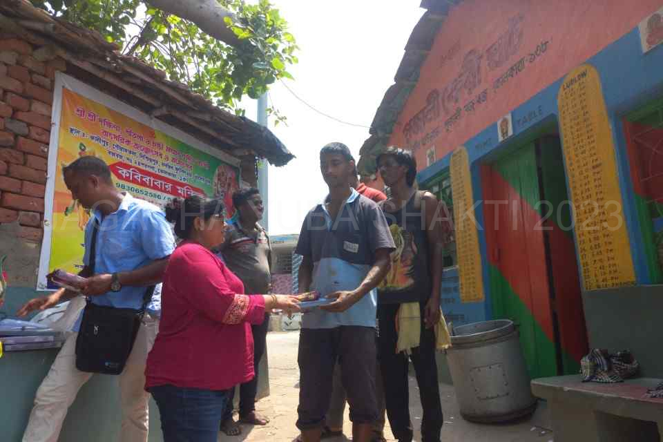 Helping our fisherman brothers at Pujali Ferry Ghat 2023