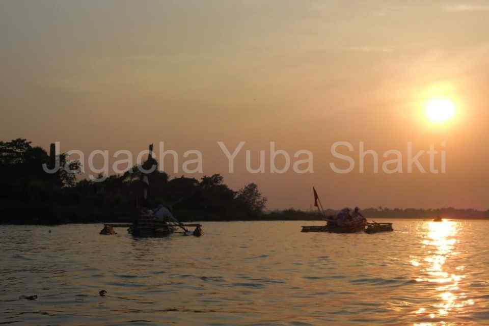 Second time in India, Empty Plastic Bottles Boat Expedition New Digha to Kolkata - 2016