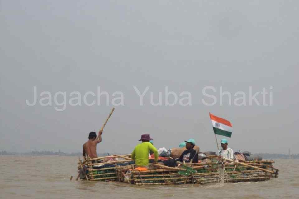 Second time in India, Empty Plastic Bottles Boat Expedition New Digha to Kolkata - 2016