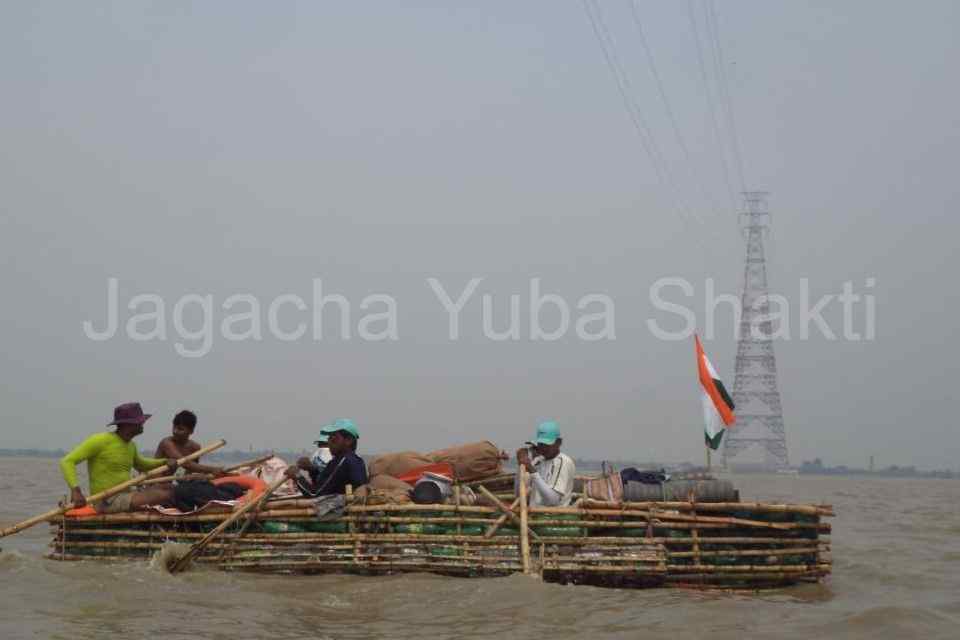 Second time in India, Empty Plastic Bottles Boat Expedition New Digha to Kolkata - 2016