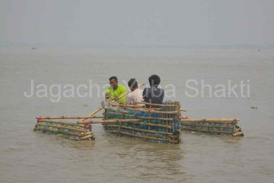 Second time in India, Empty Plastic Bottles Boat Expedition New Digha to Kolkata - 2016