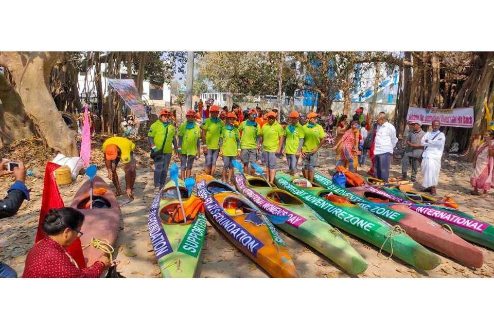 Women's Kayak Expedition from Nabadwip to Kolkata 2021